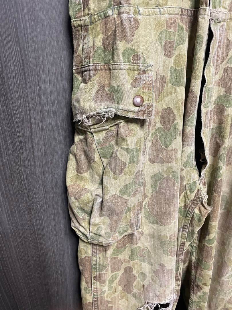40’s USMC HBT フロッグスキンカモ オールインワン P-42