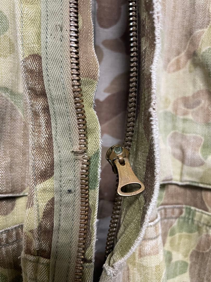 40’s USMC HBT フロッグスキンカモ オールインワン P-42