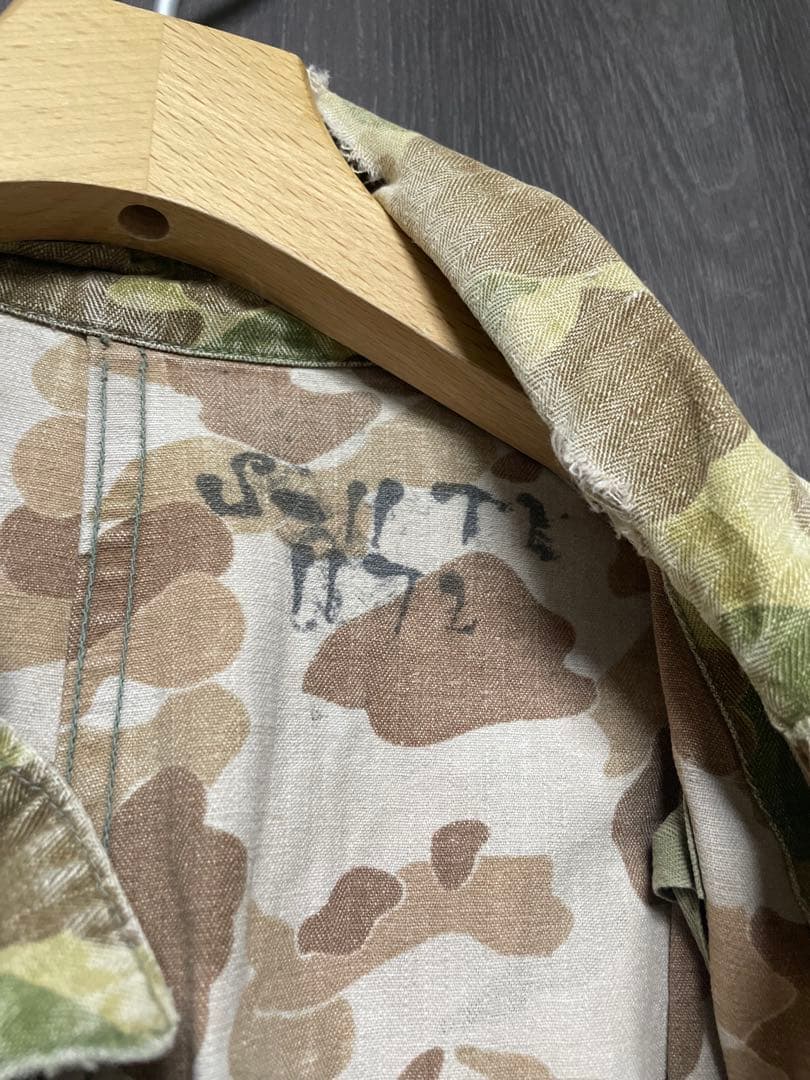 40’s USMC HBT フロッグスキンカモ オールインワン P-42