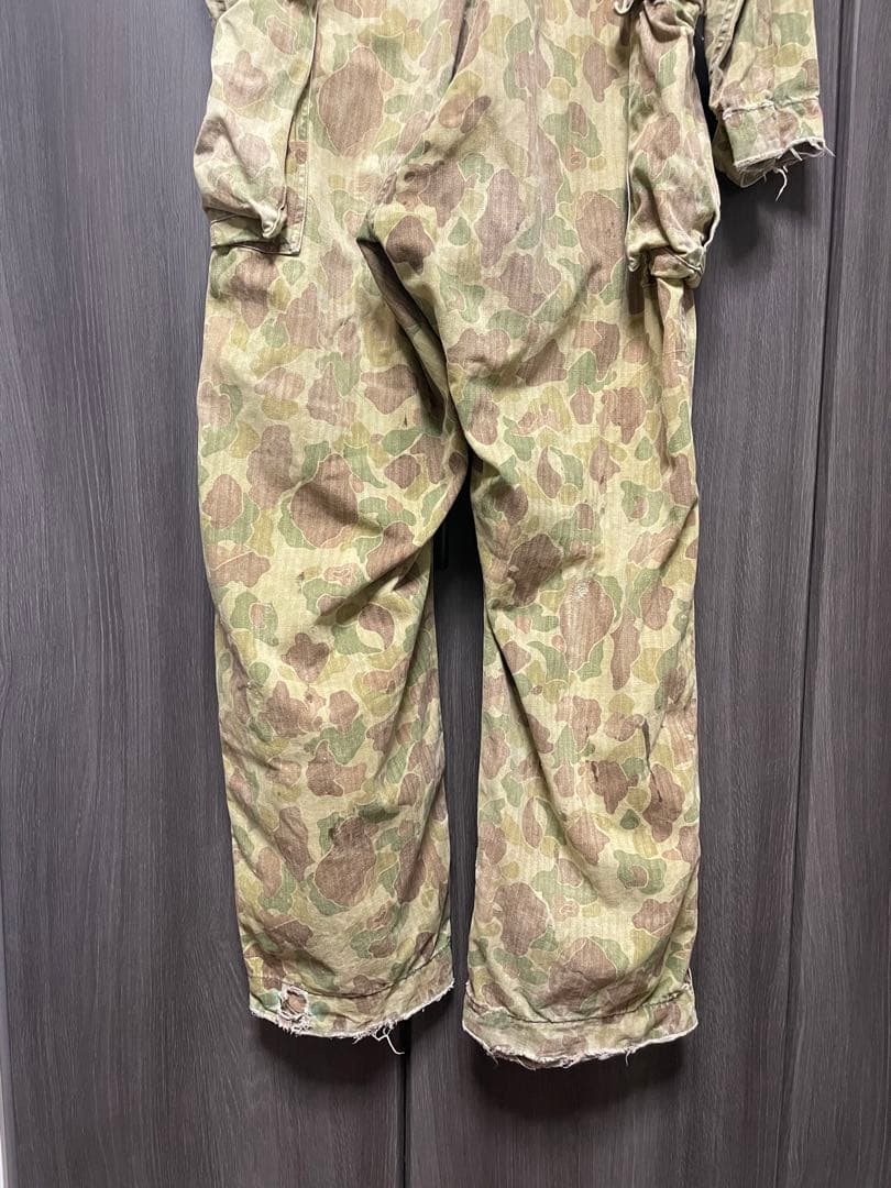 40’s USMC HBT フロッグスキンカモ オールインワン P-42