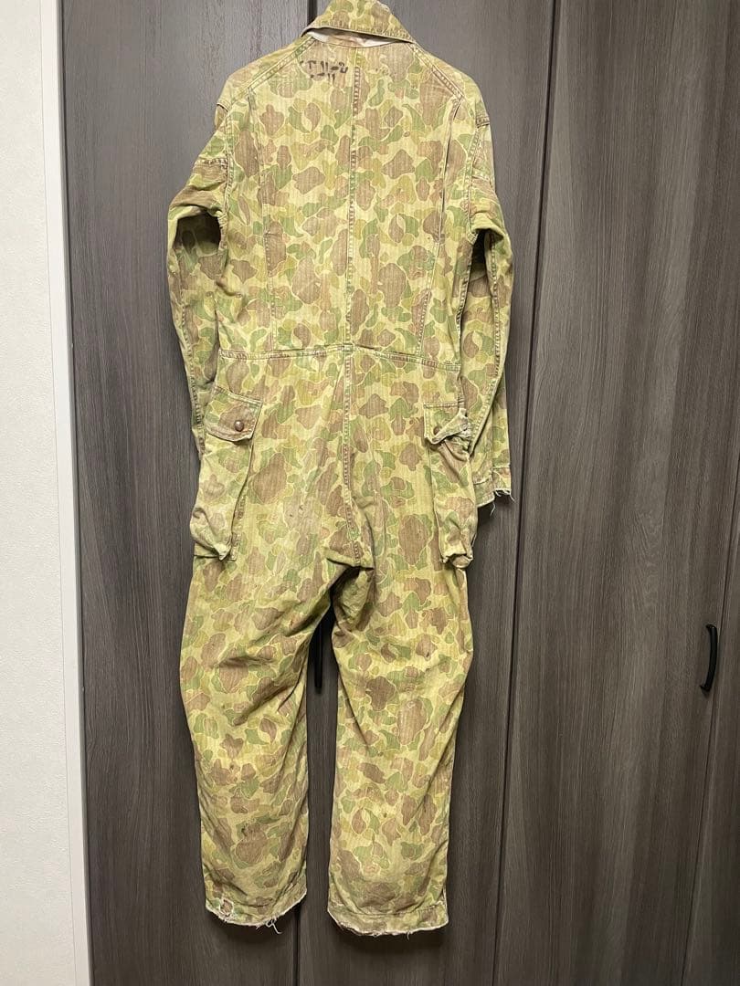 40’s USMC HBT フロッグスキンカモ オールインワン P-42