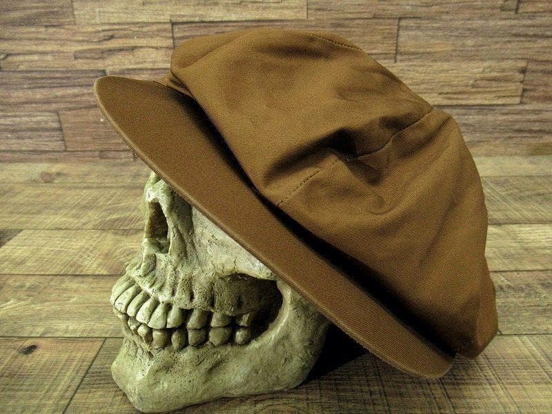 試着のみ キジマタカユキ E-007A コットンギャバジン キャスケット 茶 3