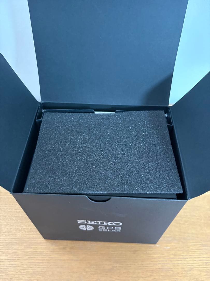 美品 SBXD005 ASTRON/アストロン 黒文字盤 ソーラーGPS衛星電波