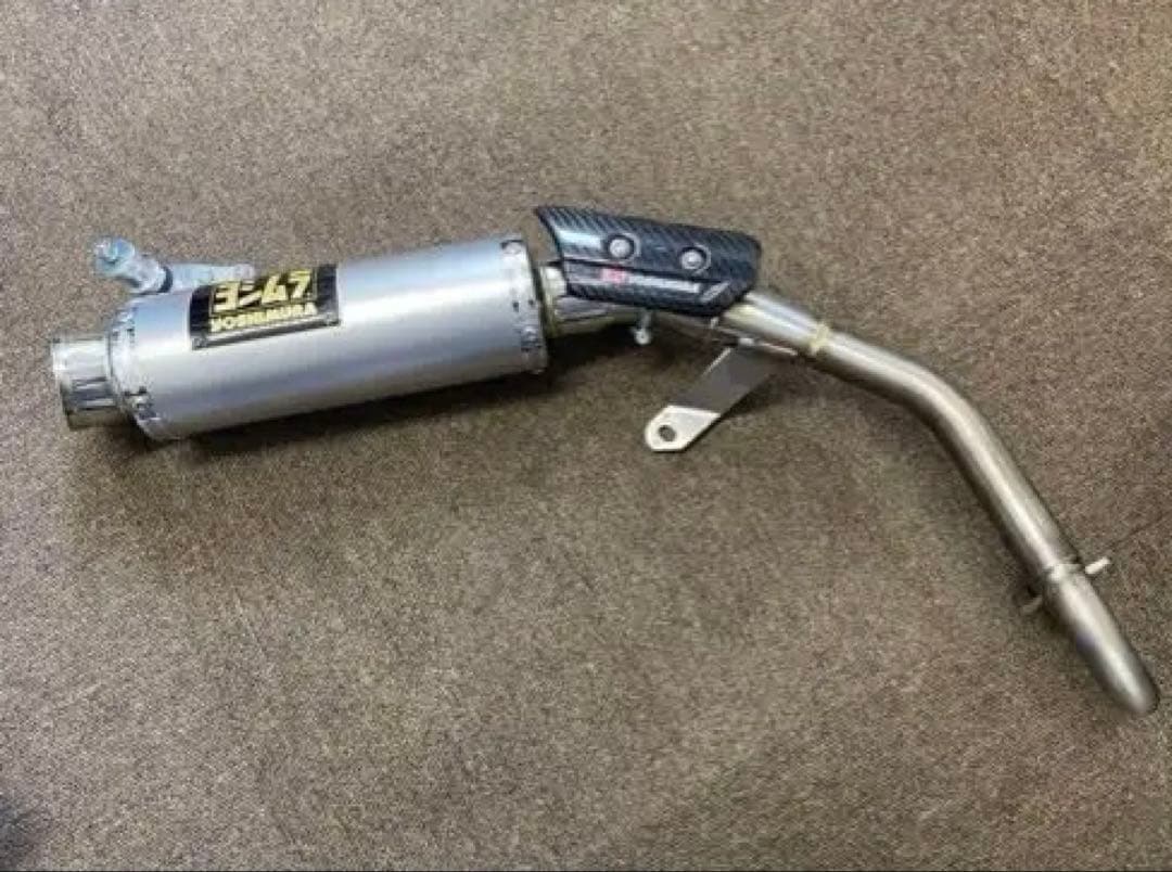 しんかいはやとモンキー125用（jb02用）ヨシムラ製マフラー