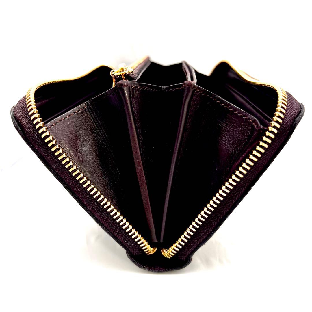 ルイヴィトン ヴェルニ アマラント ジッピーウォレット M93522 モノグラム