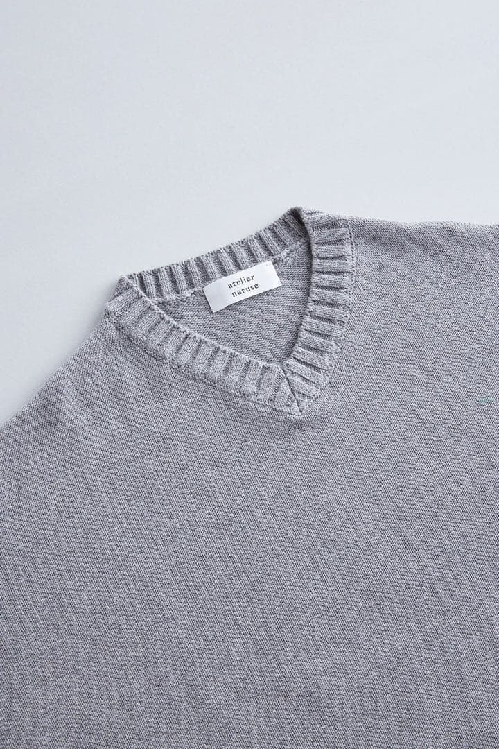アトリエナルセ　ニットベスト　ネストローブ　fofofofa ホームスパン