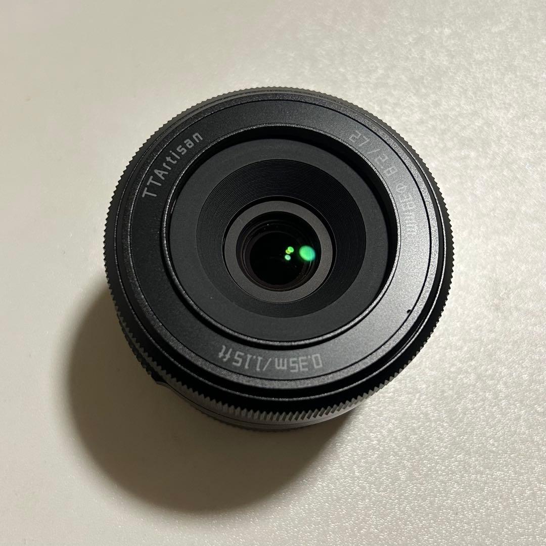 【美品】TTArtisan AF 27mm F2.8 Xマウント 箱あり