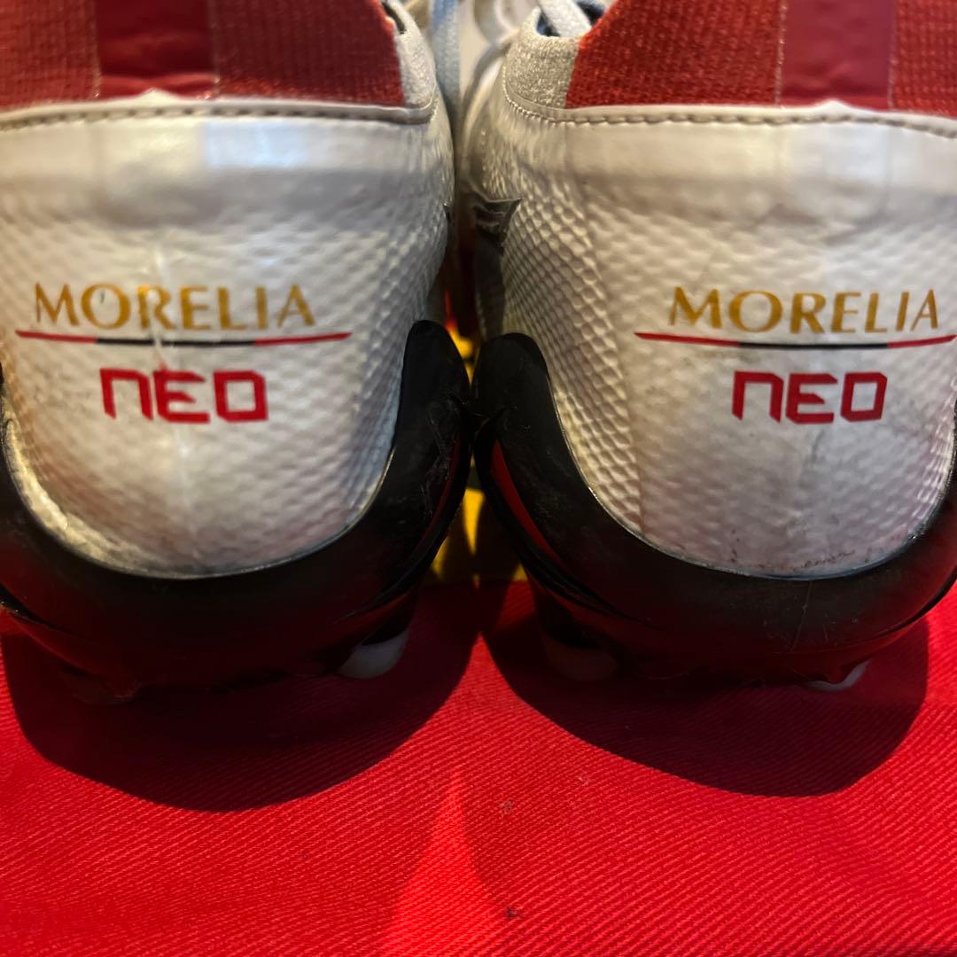 Mizuno モレリアネオ4βサッカーシューズ スパイク ホワイト