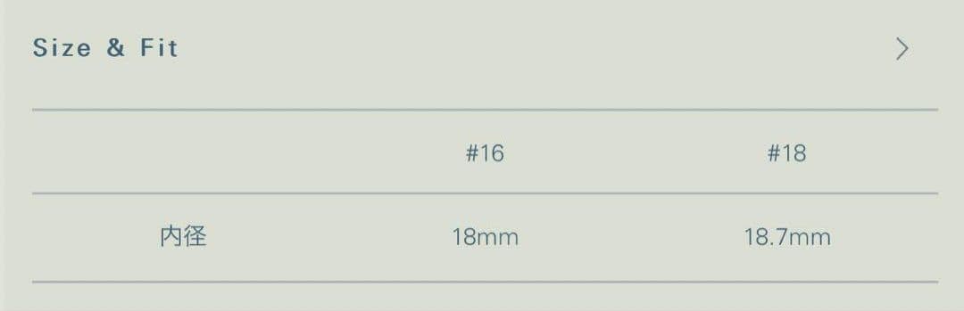 LIDNM Llife TORSADE RING 18号