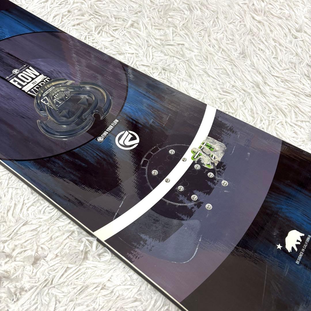 ✨美品✨FLOW VERT BLUE 151cm グラトリ フロウ　スノボ板