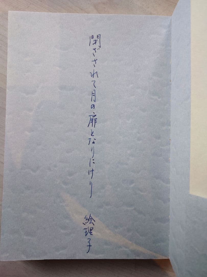 【初版発行本】はじまりの樹 津川絵理子句集 戸田勝久装丁