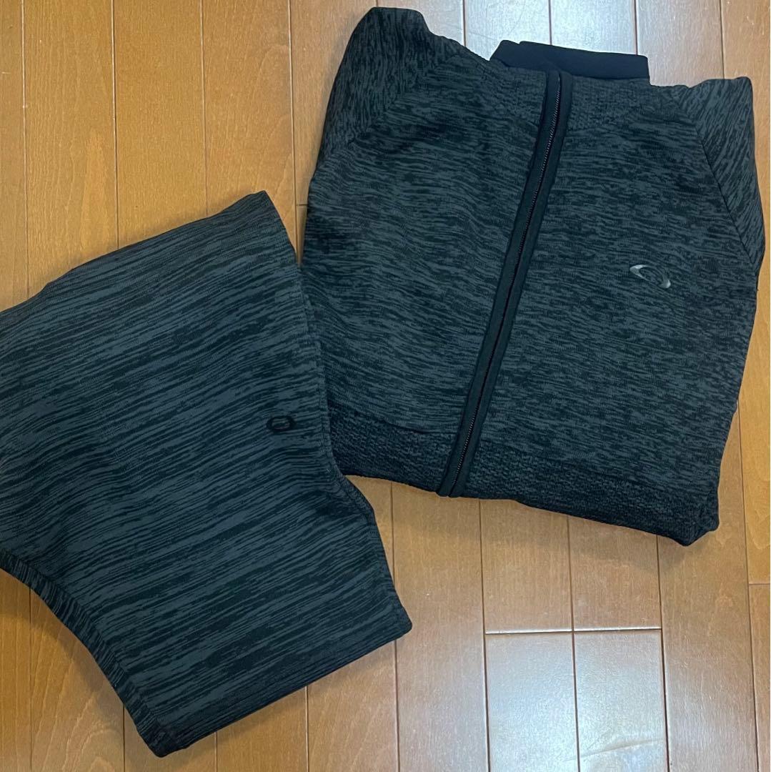 《未使用》オークリー OAKLEY ジャージ上下セット ブラック XL