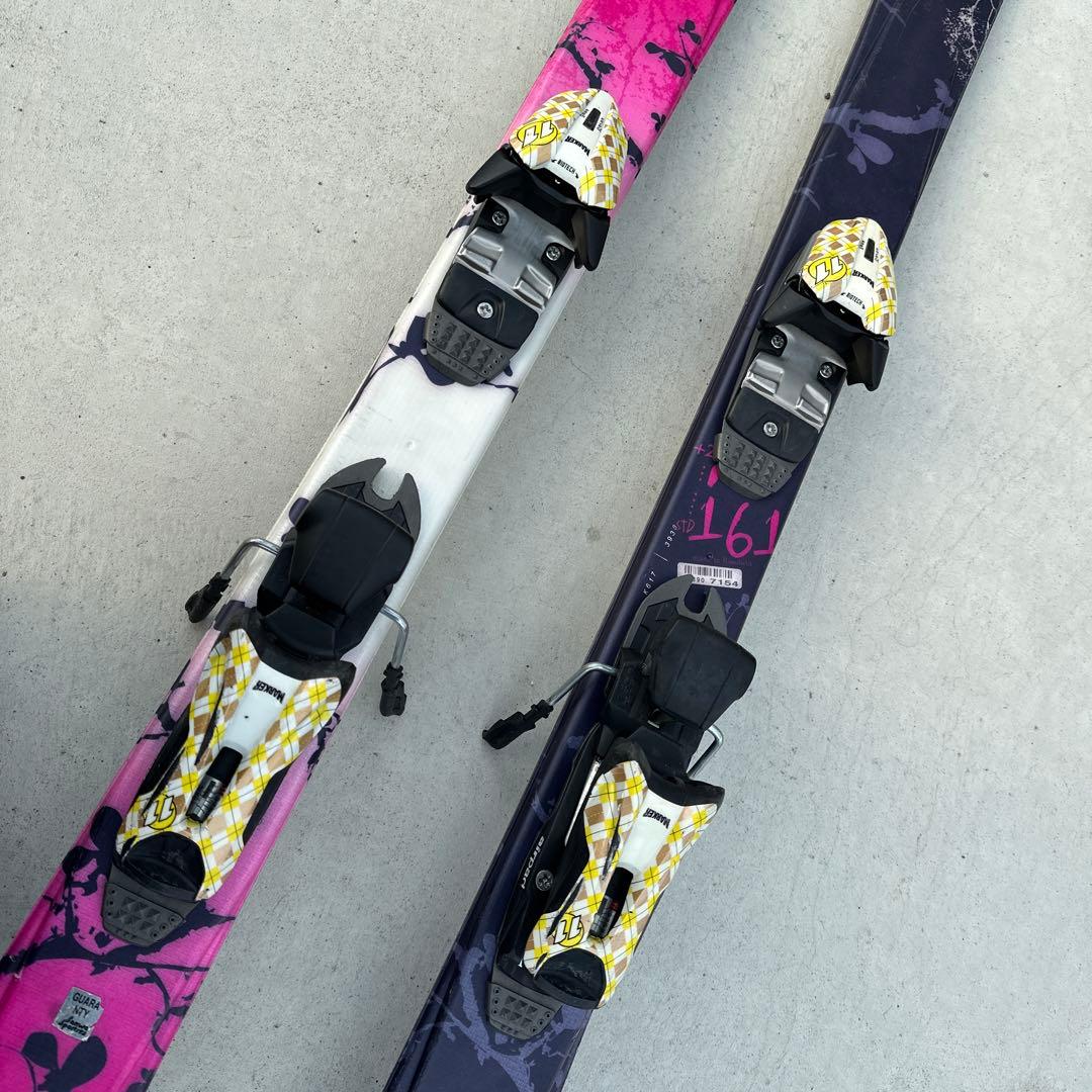 SALOMON Temptress スキー板 161 ツインチップ フリーライド