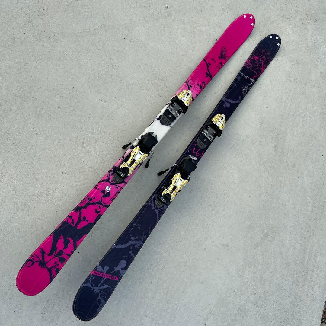 SALOMON Temptress スキー板 161 ツインチップ フリーライド
