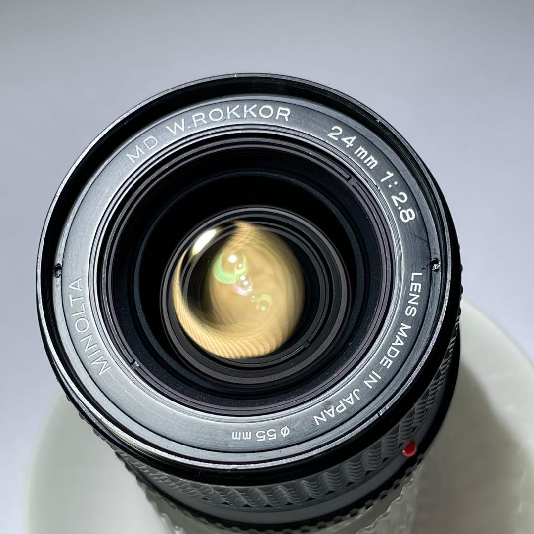 レンズ(単焦点) MINOLTA MD W. ROKKOR 24mm f2.8
