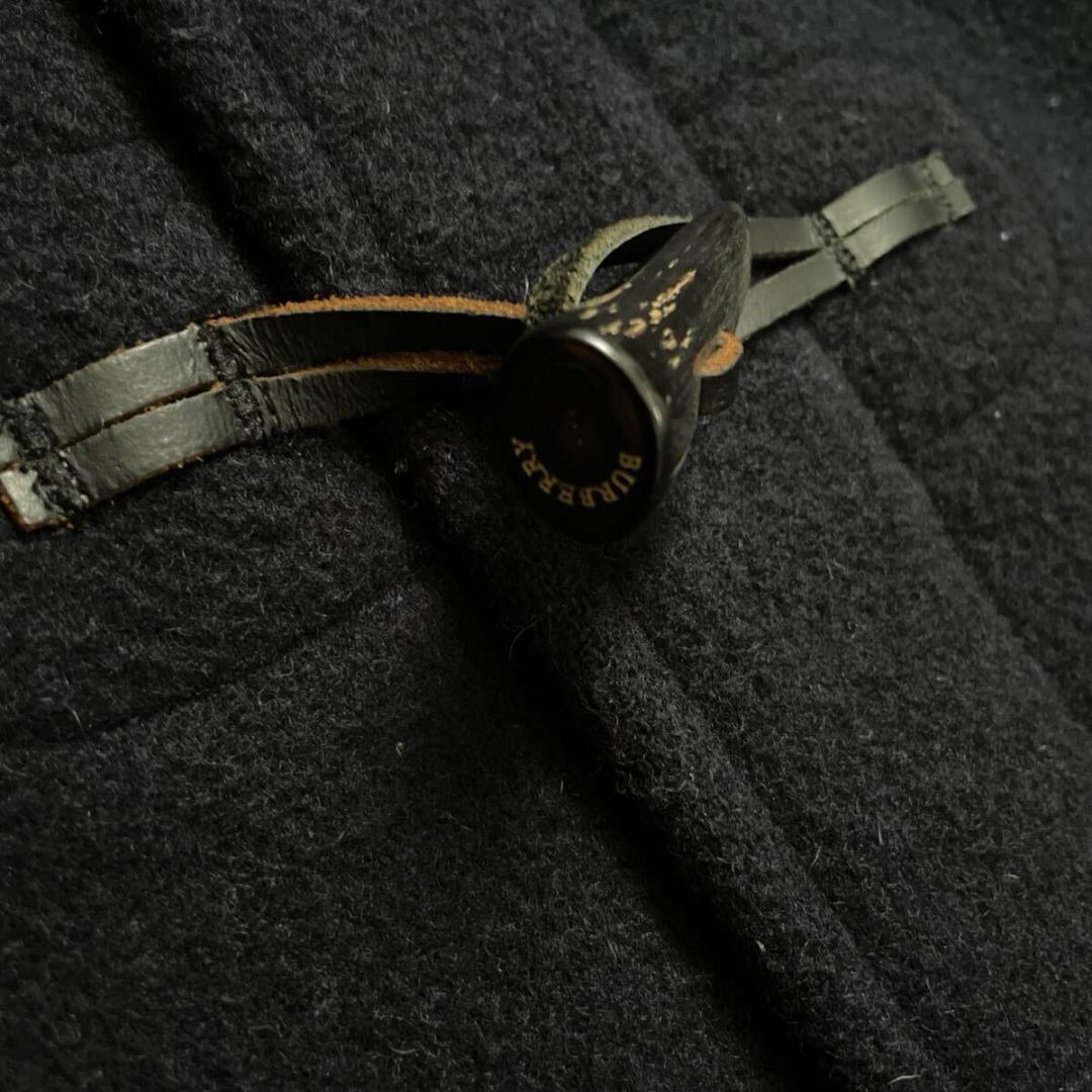 【英国製】バーバリー 最上級ライン 裏地ノバチェック柄 ダッフルコート