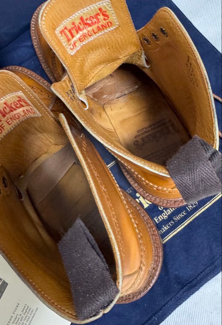 ◆イギリス製【25.5cm】Tricker's◆美品『MOLTON・ブーツ』◆