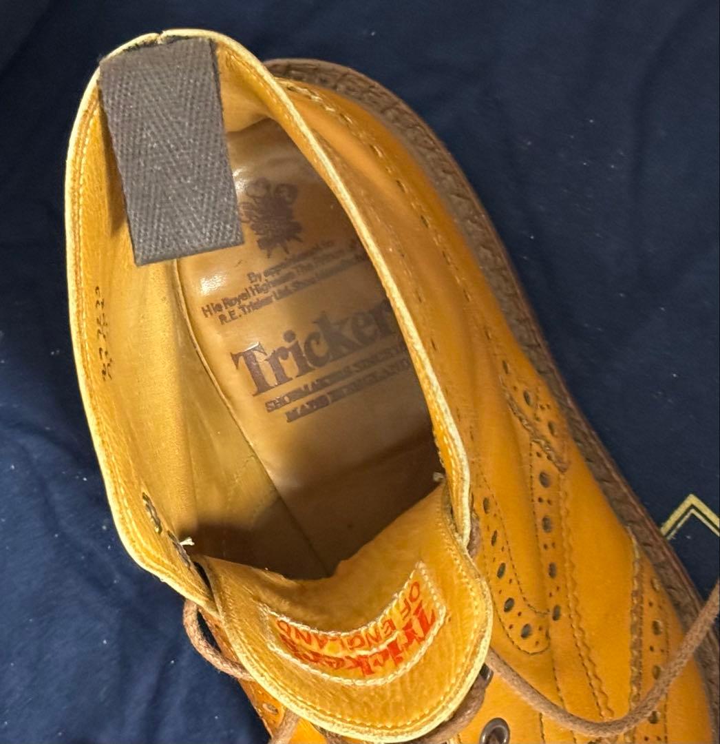 ◆イギリス製【25.5cm】Tricker's◆美品『MOLTON・ブーツ』◆