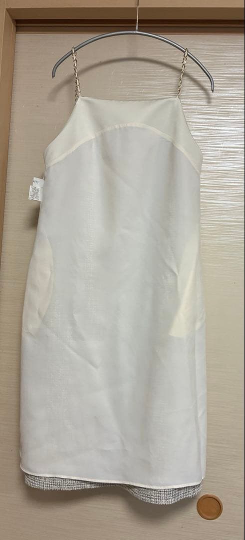 【クリーニング済！アナイ】ブッチャーツイードジャンパードレス 38 入園 入学