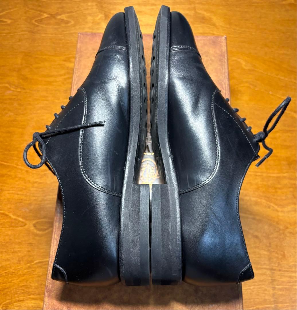 【えいPたん】Berwick 5224BCVI ストレートチップブラック