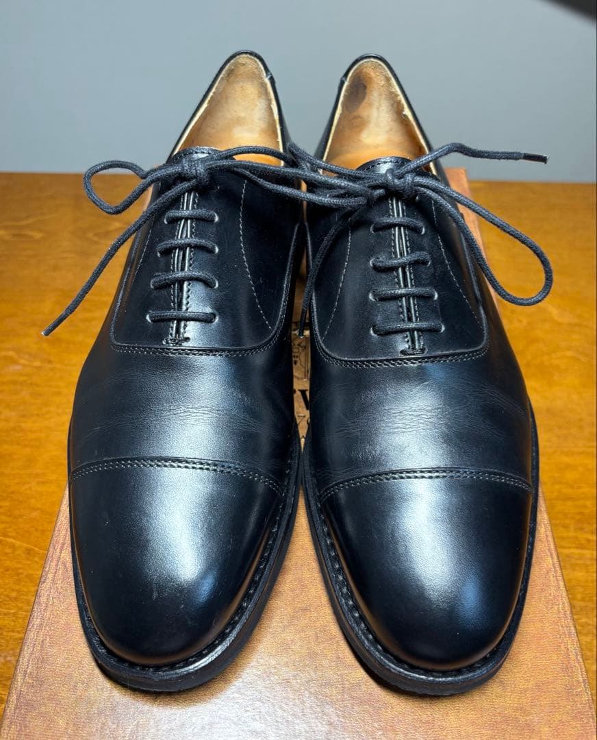 【えいPたん】Berwick 5224BCVI ストレートチップブラック