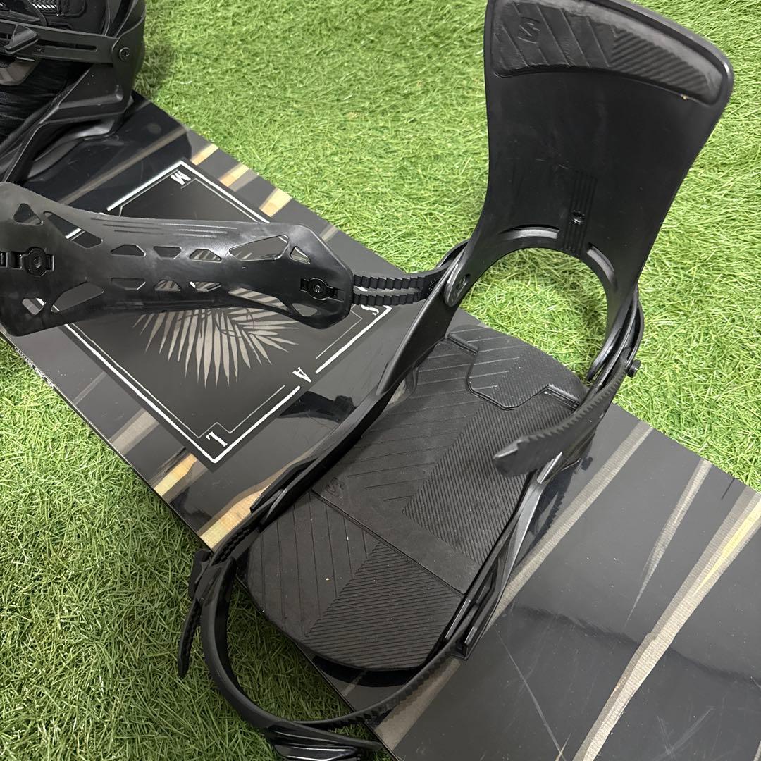 O25 SALOMON 153cm メンズスノーボードセット