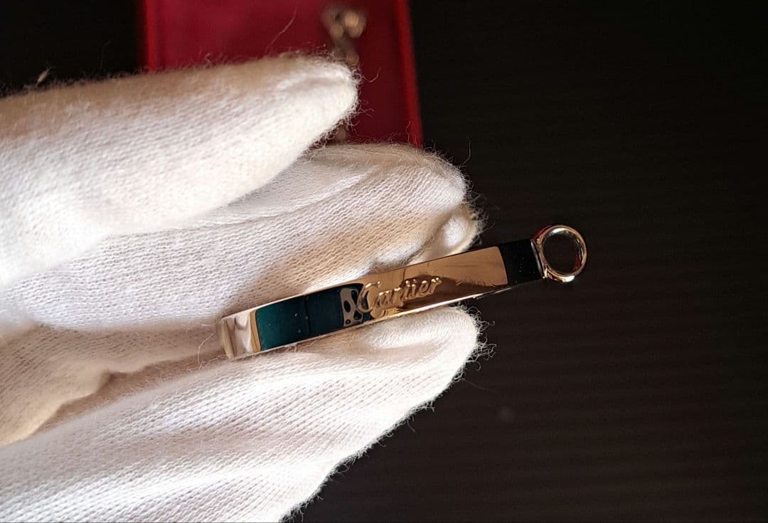 【美品】Cartier カルティエ 2Cロゴ チャーム