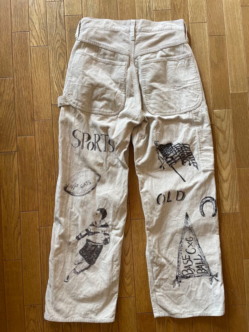 FRAMeWORK rakugaki 1984 PAYDAY 別注パンツ 38