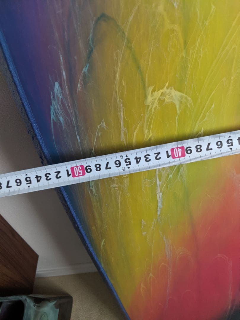 BZ ボディボード （左利き用）青 レインボーグラデーション フィン&指かき付き