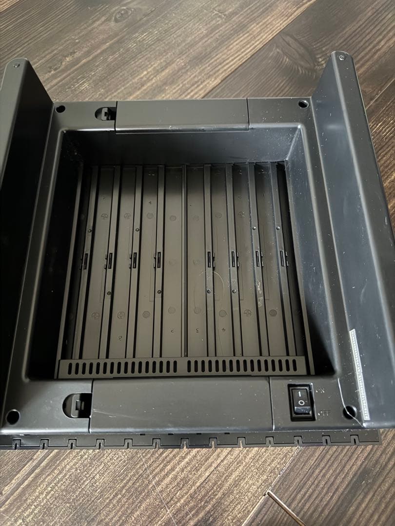 ZITA スクエアゴミ箱　ブラック