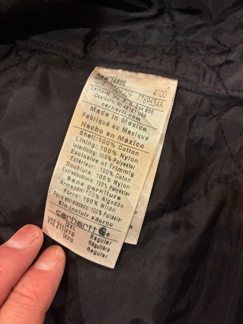 カーハート　タッグベスト