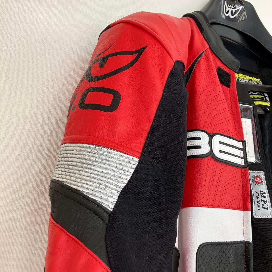 サイン入り ベリック バイクスーツ 革ツナギ