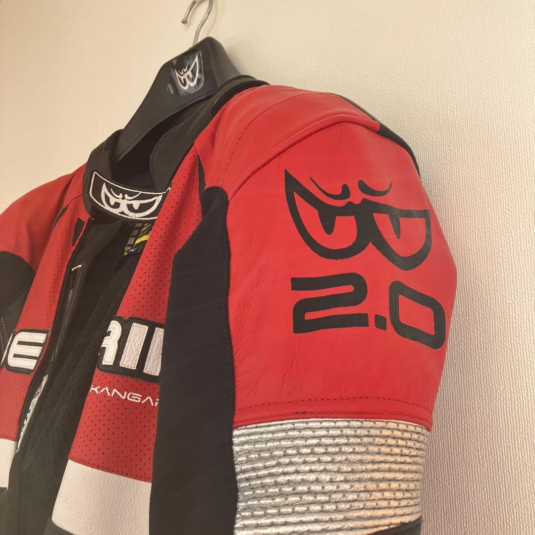 サイン入り ベリック バイクスーツ 革ツナギ