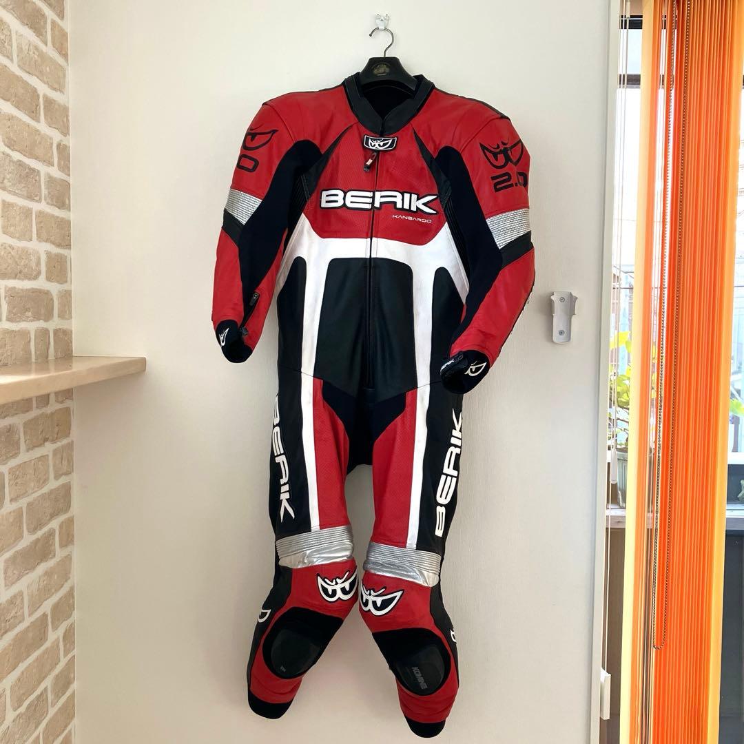 サイン入り ベリック バイクスーツ 革ツナギ