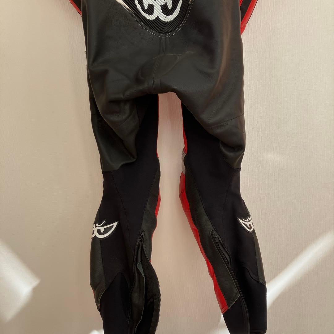 サイン入り ベリック バイクスーツ 革ツナギ