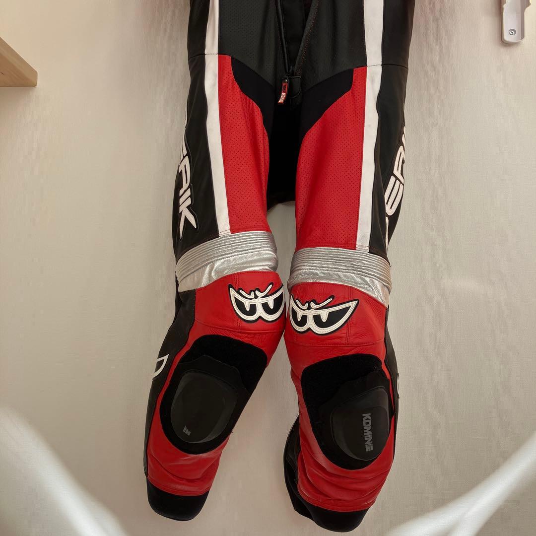 サイン入り ベリック バイクスーツ 革ツナギ