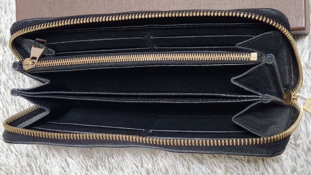 LOUIS VUITTON　 ジッピーウォレット アンプラント ノワール