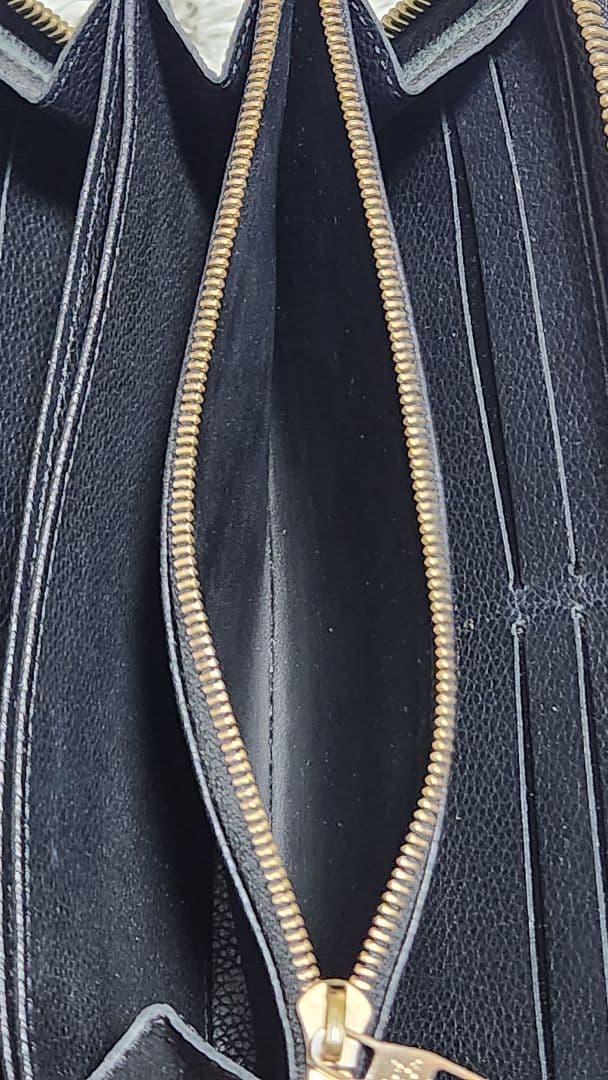 LOUIS VUITTON　 ジッピーウォレット アンプラント ノワール