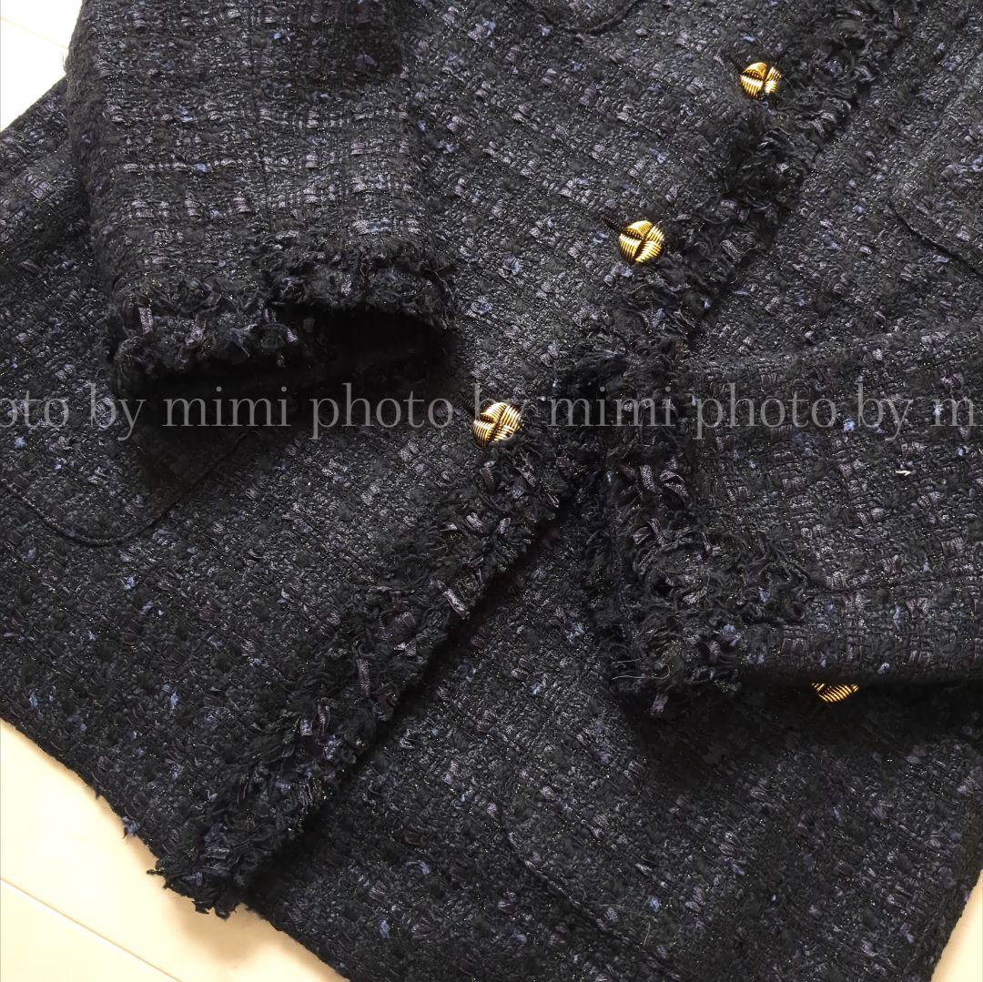 Rose Tiara*バンビーナツイードジャケット 大きいサイズ