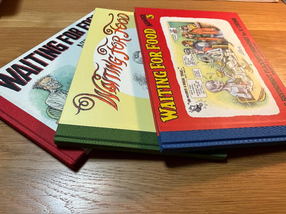 ［3冊セット］R. CRUMB クラム 『 Waiting For Food 』