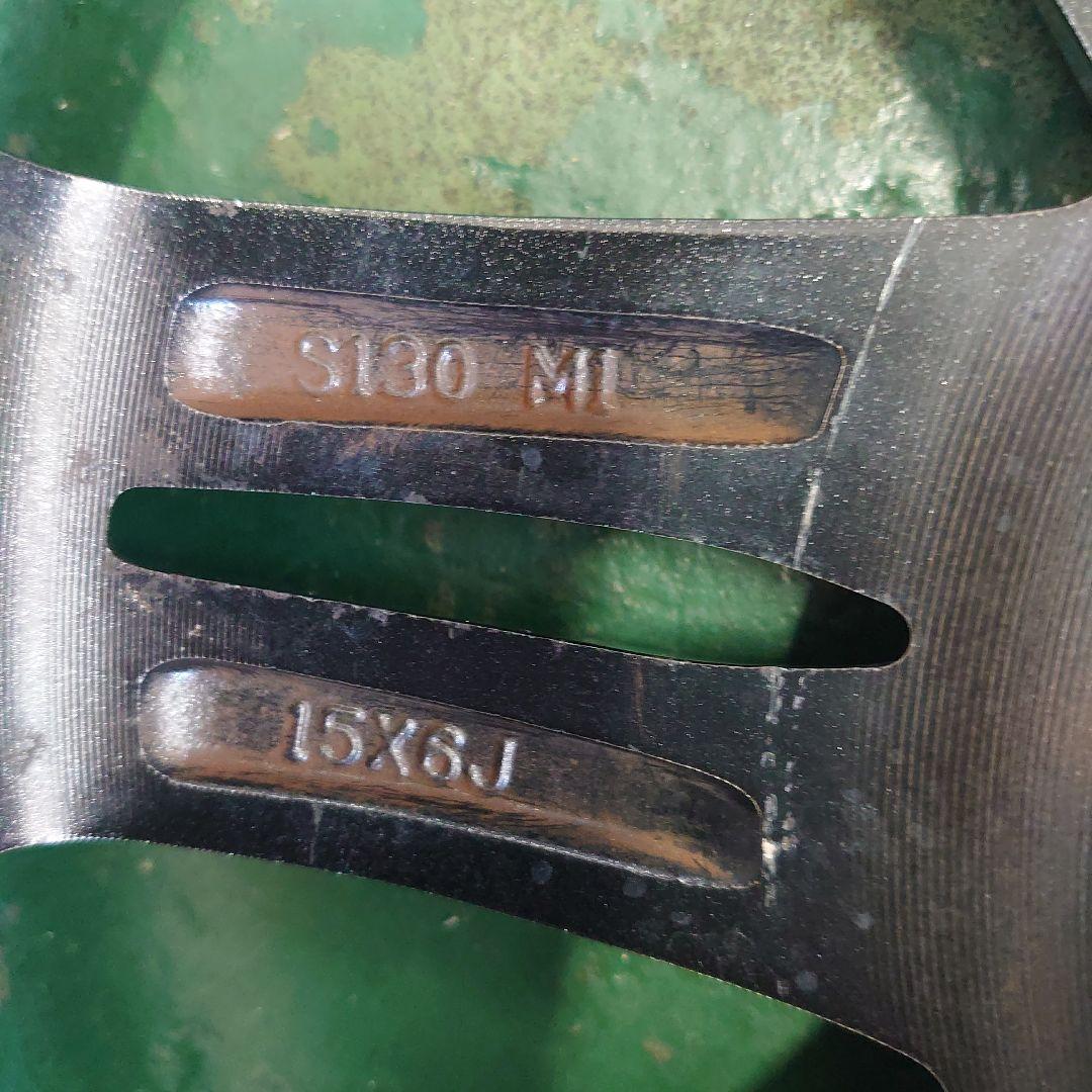 Zack15インチ スポークホイール スタッドレス用ホイール①