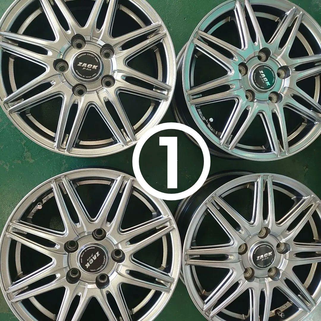 Zack15インチ スポークホイール スタッドレス用ホイール①