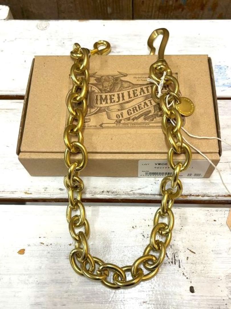 ビッグジョン 真鍮 ウォレットチェーン/ロング 日本製