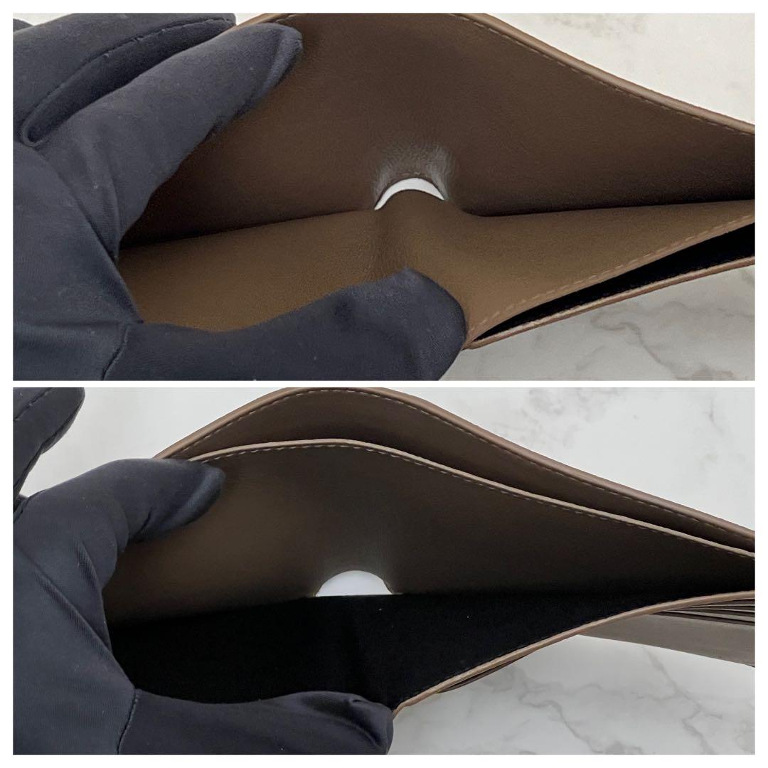 極美品 バレンシアガ シグネチャースクエアフォールドウォレット 折り財布