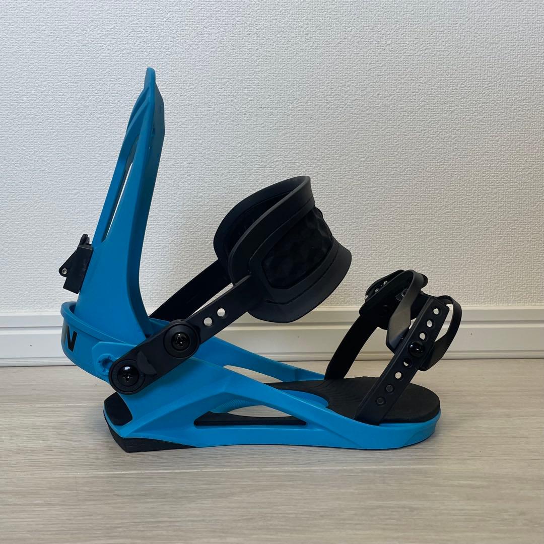 【美品】UNION FLITE PRO スノーボードビンディング 青