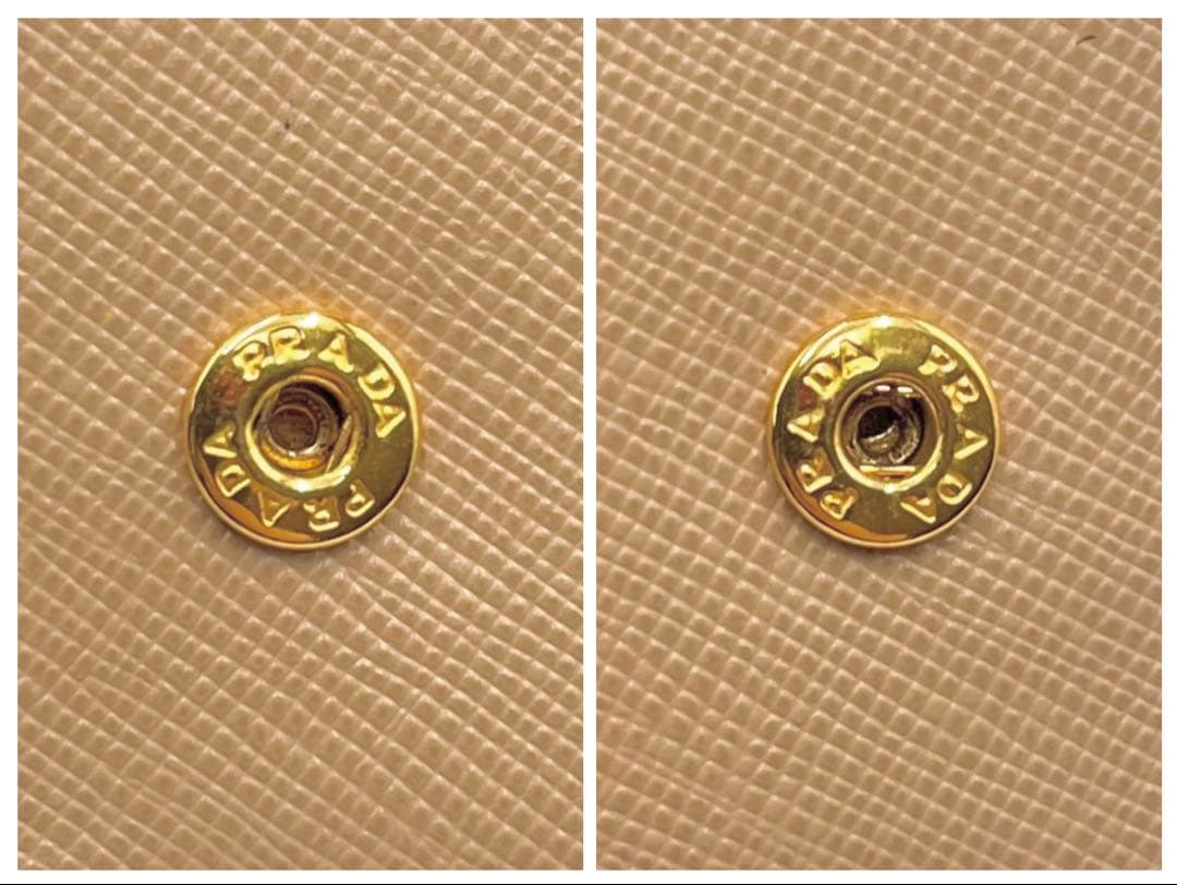 PRADA プラダ　6連キーケース　鍵　バイカラー　サフィアーノレザー