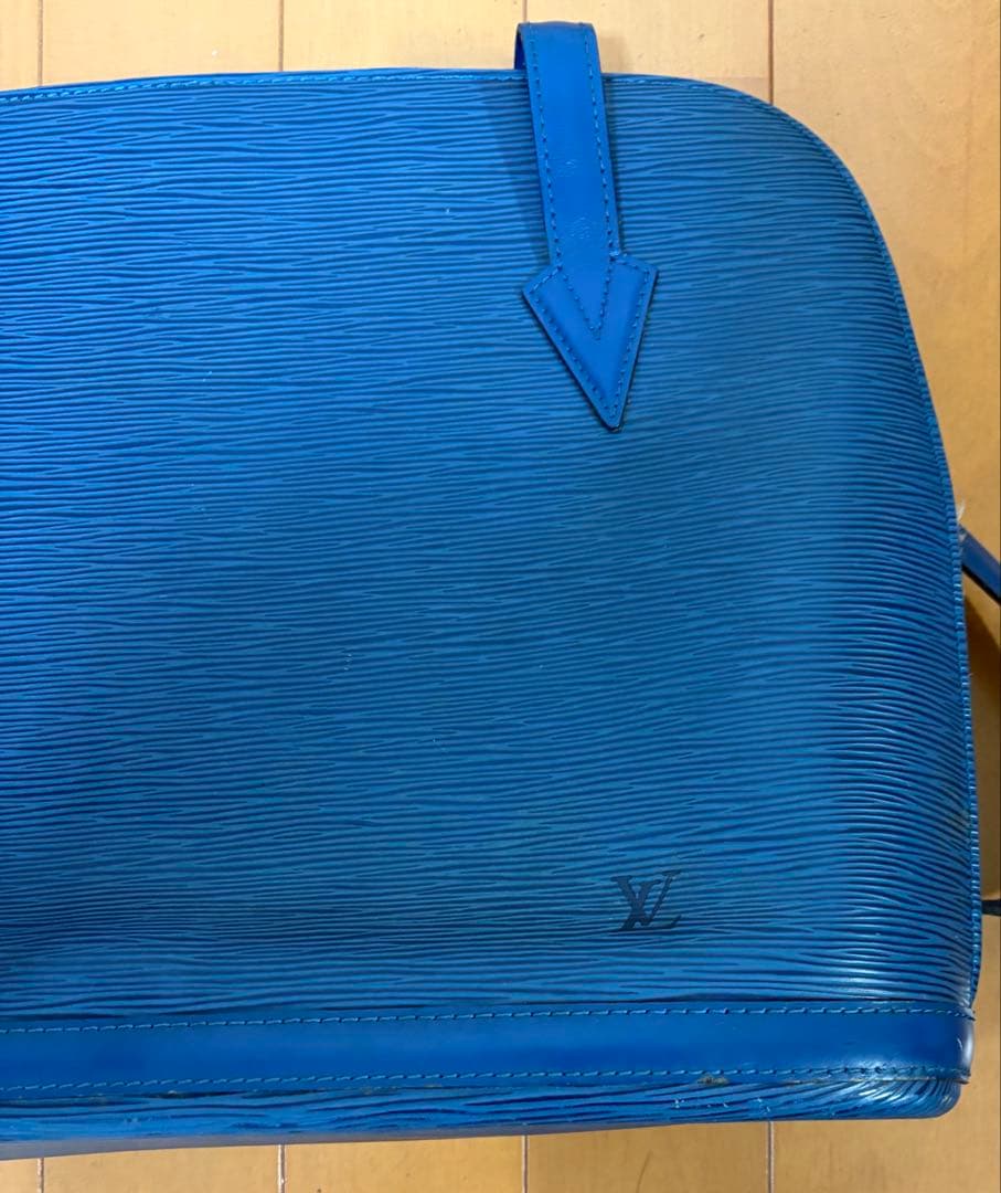 ま*お様 ルイヴィトン　エピ　リュサック　トートバッグ　ハンド　ブルー　肩掛け