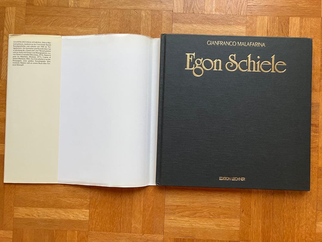Egon Schiele GIANFRANCO MALAFARINA 画集