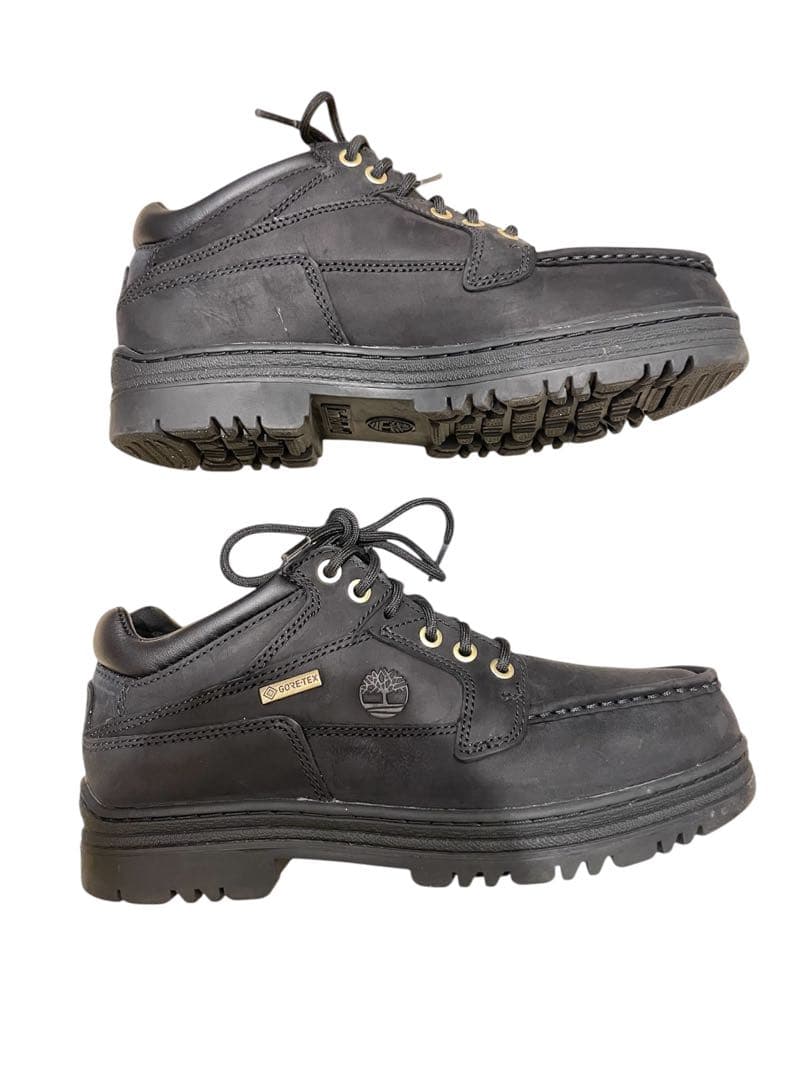 timberland moc toe gtx black 黒