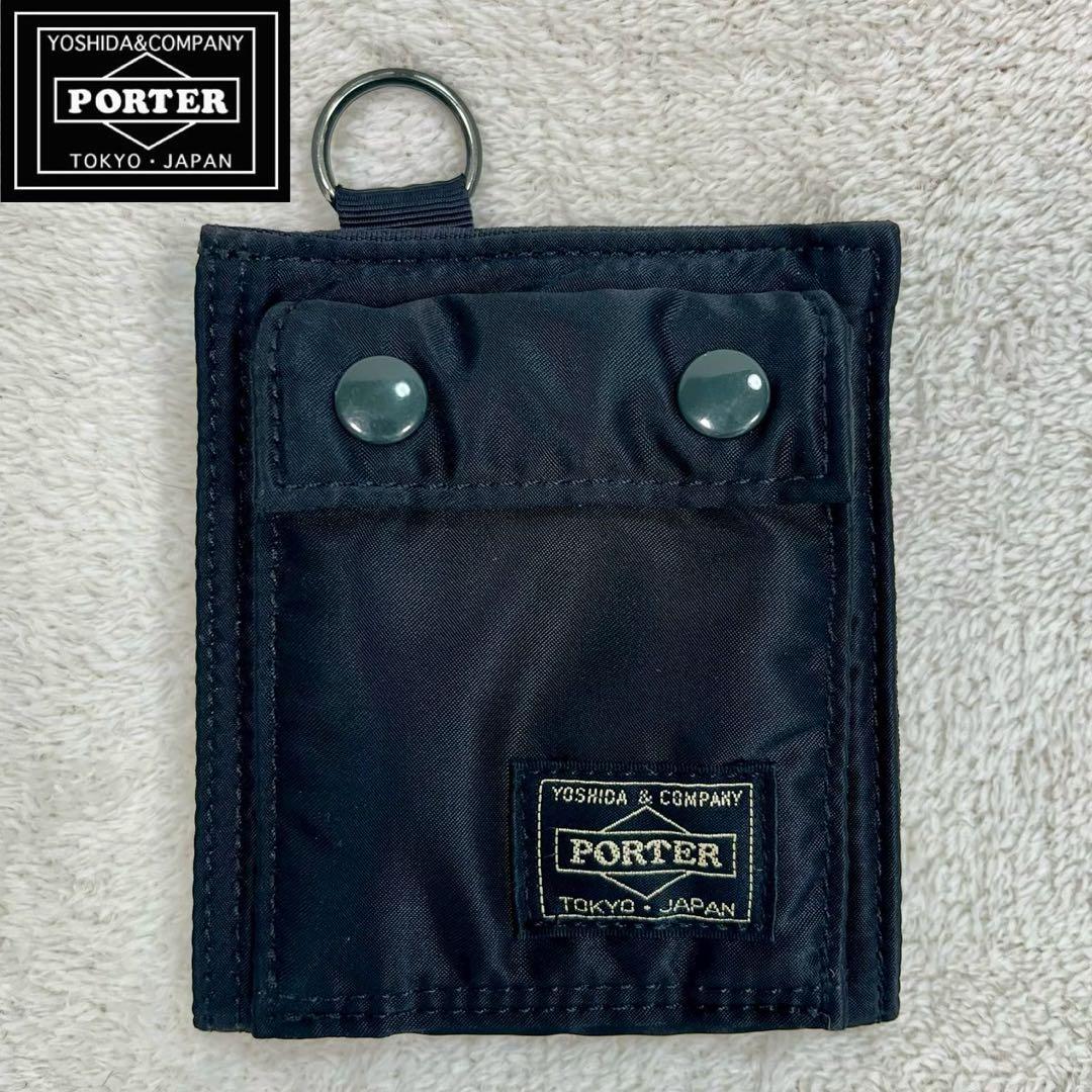 【未使用級✨】PORTER 　タンカー　二つ折り財布　コンパクトウォレット　ミニ